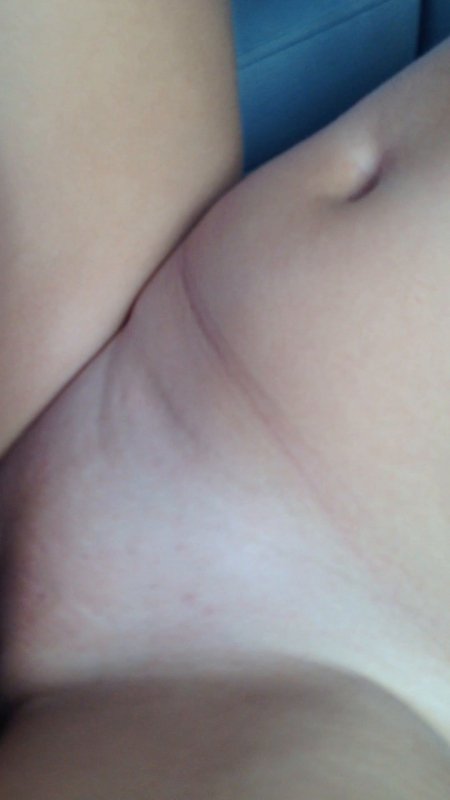 slippery clit close up
